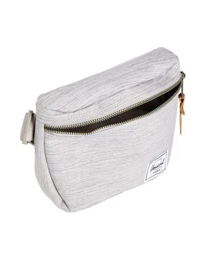 Herschel Supply Co . Man Belt Bag Light Grey Size - Recycled Pet, Polyurethane In Gray