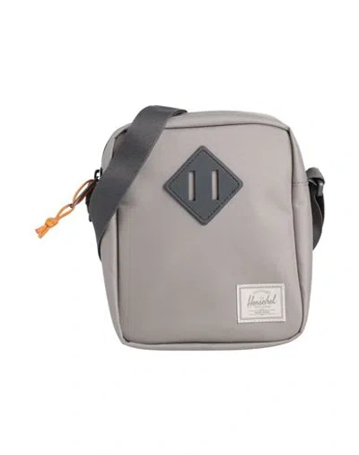 Herschel Supply Co . Man Cross-body Bag Khaki Size - Recycled Pet, Tpe - Thermoplastic Elastomer In Beige