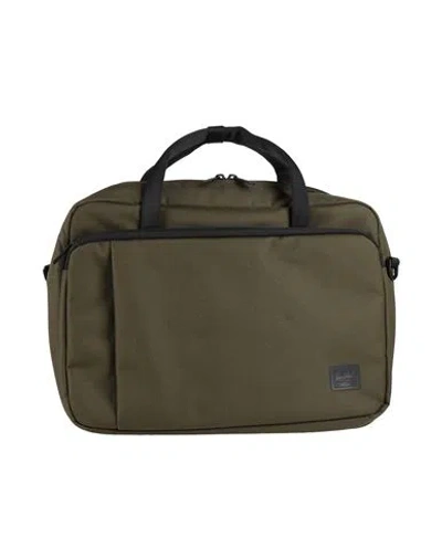 Herschel Supply Co . Man Handbag Military Green Size - Textile Fibers