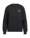 Herschel Supply Co . Man Sweatshirt Black Size Xl Cotton, Elastane In Black