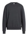 Herschel Supply Co . Man Sweatshirt Charcoal Size Xl Cotton, Elastane In Gray