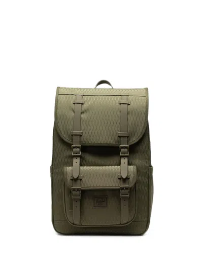 Herschel Supply Co Medium Little America Backpack In Green
