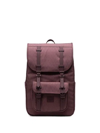 Herschel Supply Co Medium Little America Backpack In Burgundy