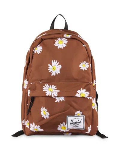 Herschel Supply Co Men's Classic X-large Daisy Backpack In Saddle Brown Daisy