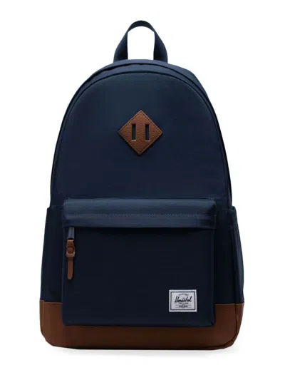 Herschel Supply Co . Heritage Backpack In Navy Tan