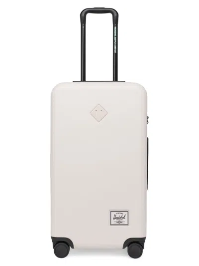 Herschel Supply Co Men's Classics Heritage Hardshell Medium Suitcase In White