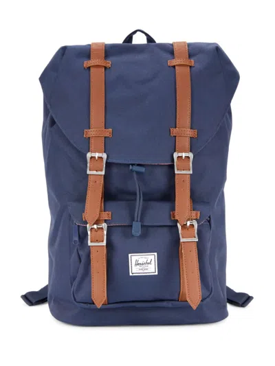 Herschel Supply Co Men's Little America Flap Backpack In Navy