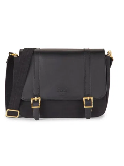 Herschel Supply Co Men's Orion Retreat Messenger Bag In Black