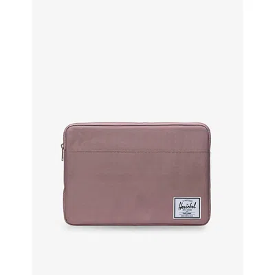 Herschel Supply Co Mens Ash Rose Anchor 15'-16' Woven Laptop Sleeve In Pink
