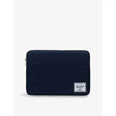 Herschel Supply Co Mens Navy Anchor 15'-16' Woven Laptop Sleeve In Blue