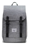 Herschel Supply Co . Mini Retreat Recycled Polyester Backpack In Black