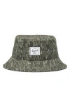 Herschel Supply Co . Norman Cotton Camo Twill Bucket Hat In Tree Bark Camo