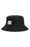 Herschel Supply Co . Norman Cotton Twill Bucket Hat In Black