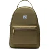 Herschel Supply Co . Nova Mid Volume Backpack In Dried Herb