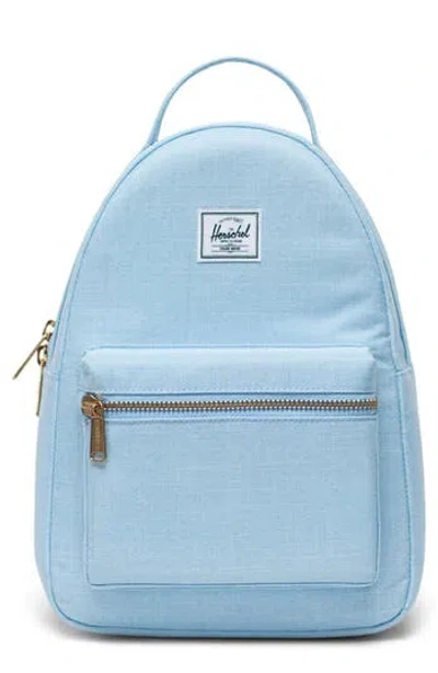 Herschel Supply Co . Nova Mini Recycled Polyester Backpack In Blue