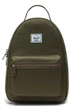 Herschel Supply Co . Nova Mini Recycled Polyester Backpack In Green