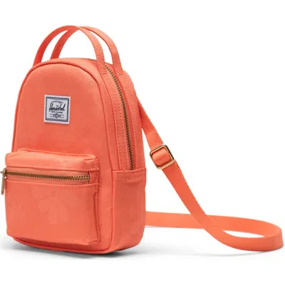 Herschel Supply Co . Nova Recycled Polyester Crossbody Bag In Orange