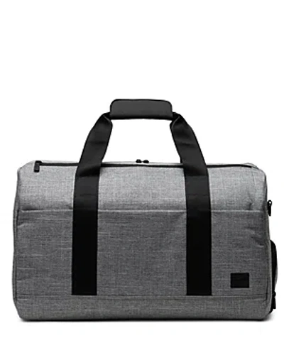 Herschel Supply Co Novel Duffel Tech Bag In Raven Crosshatch