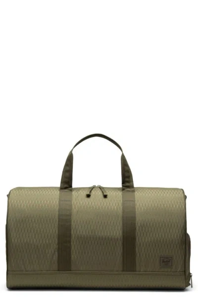 Herschel Supply Co . Novel Recycled Nylon Duffle Bag In Blue
