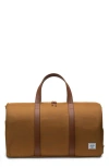 Herschel Supply Co . Novel Recycled Nylon Duffle Bag In Bronze Brown