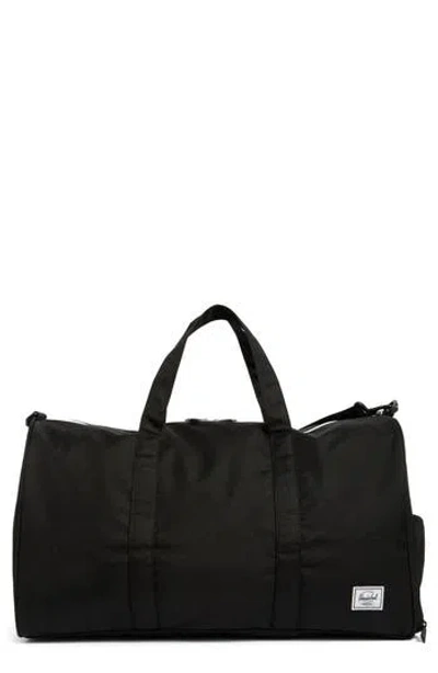 Herschel Supply Co . Novel Recycled Polyester Duffle Bag In Black