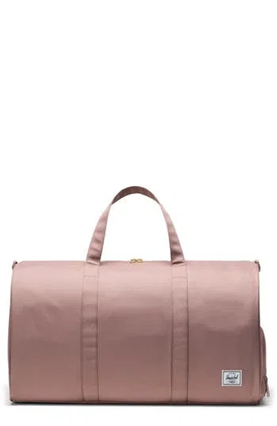 Herschel Supply Co . Novel Recycled Polyester Duffle Bag In Pink