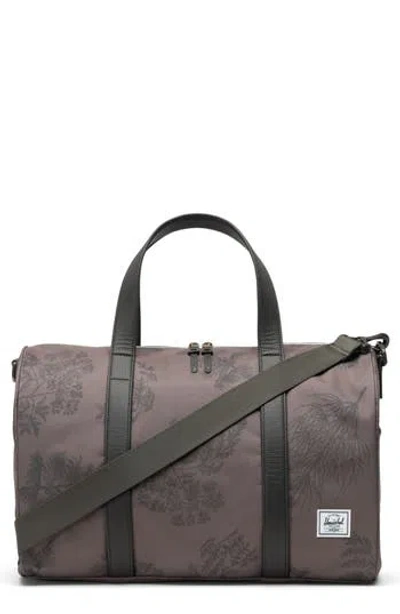 Herschel Supply Co . Novel Water Resistant Recycled Polyester Carry-on Duffle Bag In Brown
