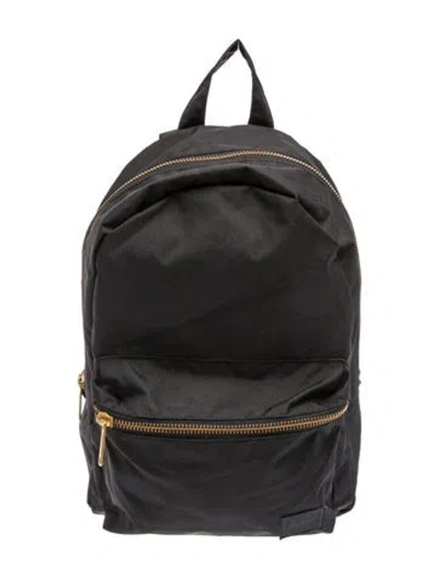 Pre-owned Herschel Supply Co Nylon Backpack In Black