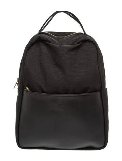 Pre-owned Herschel Supply Co Nylon Backpack In Black