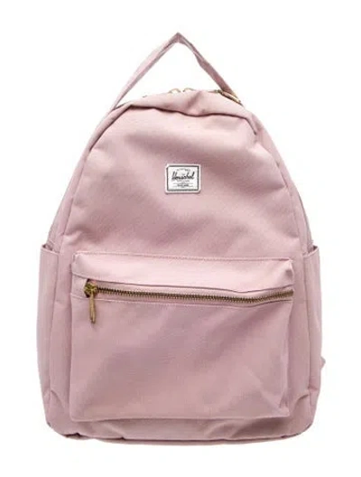 Pre-owned Herschel Supply Co Nylon Backpack In Purple