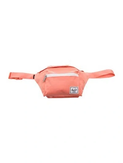 Pre-owned Herschel Supply Co Nylon Belt Bag In Orange