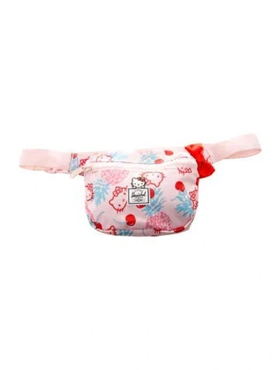 Pre-owned Herschel Supply Co Nylon . X Sanrio In Pink