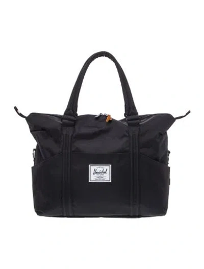 Pre-owned Herschel Supply Co Nylon Tote In Black