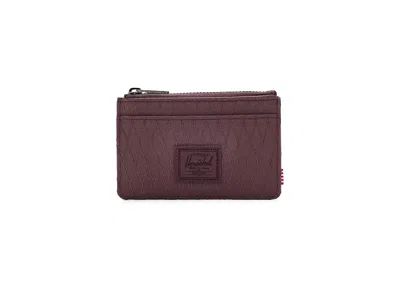 Herschel Supply Co Oscar Cardholder Wallet Handbags Huckleberry Diamond: One Size In Pink