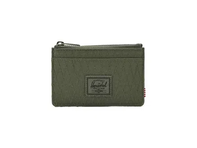 Herschel Supply Co Oscar Cardholder Wallet Handbags Ivy Green Diamond: One Size