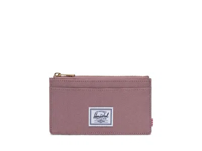Herschel Supply Co Oscar Large Cardholder Wallet Handbags Ash Rose: One Size In Pink