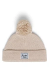Herschel Supply Co . Pom Beanie In Moonbeam