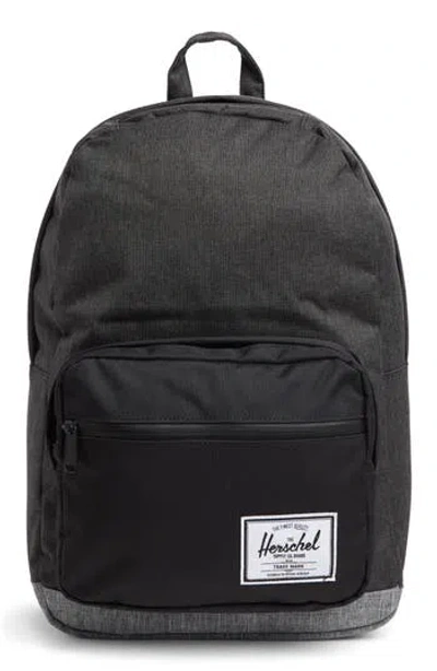 Herschel Supply Co . Pop Quiz Backpack In Black Crosshatch/raven