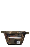 Herschel Supply Co . Pop Quiz Belt Bag In Woodland Camo