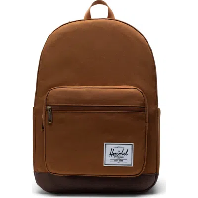 Herschel Supply Co . Pop Quiz Recycled Polyester Backpack In Brown