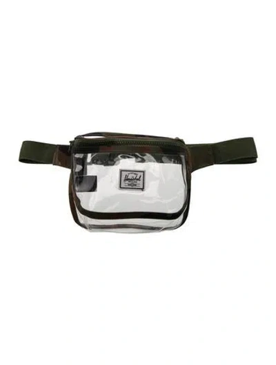 Pre-owned Herschel Supply Co Pvc Belt Bag In Green