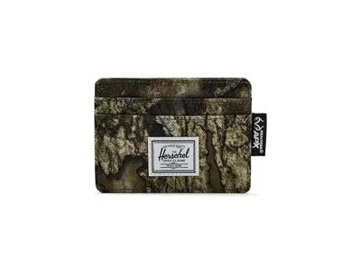 Herschel Supply Co Realtree(r) Charlie Cardholder Wallet Handbags Realtree Apx Camo: One Size In Green