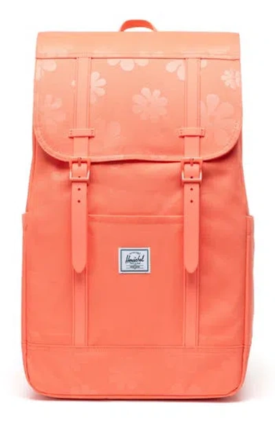 Herschel Supply Co . Retreat Backpack In Orange