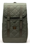 Herschel Supply Co Womens Beetle Retreat Quilted Shell Backpack 23l In Black