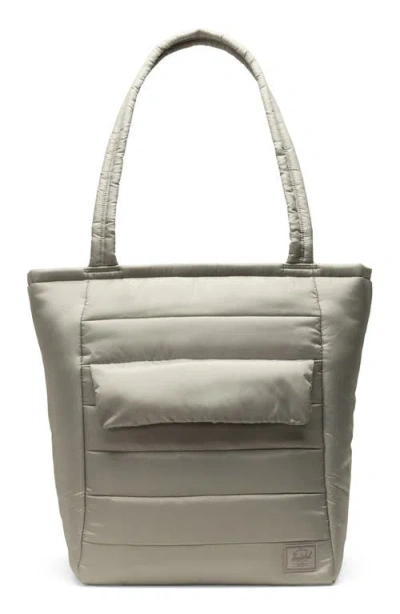 Herschel Supply Co . Retreat Quilted Tote In Abbey Stone