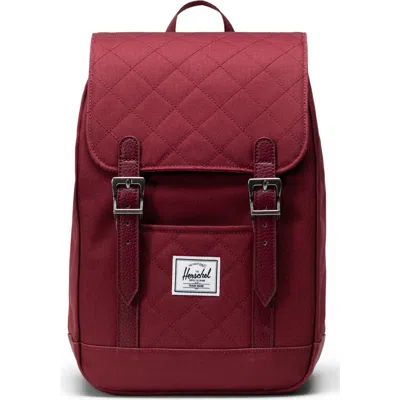 Herschel Supply Co . Retreat Recycled Polyester Mini Backpack In Red