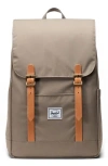 Herschel Supply Co . Retreat Recycled Polyester Small Backpack In Brown
