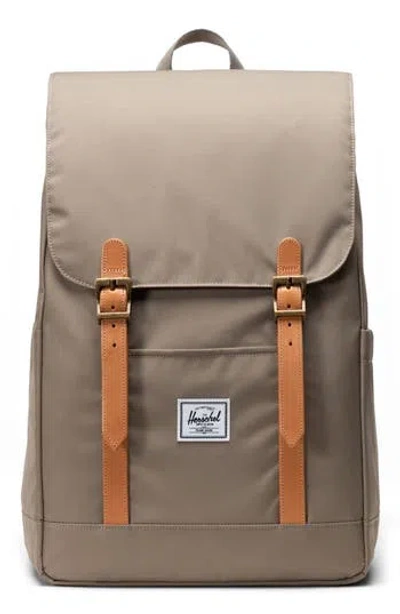 Herschel Supply Co . Retreat Recycled Polyester Small Backpack In Brown