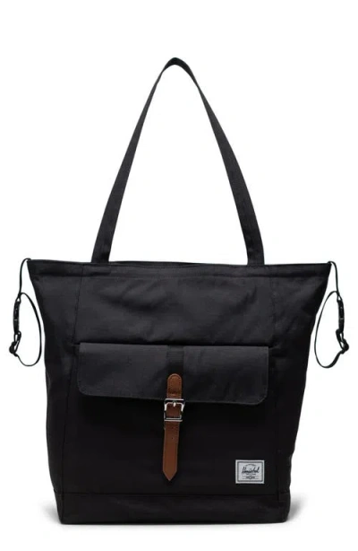 Herschel Supply Co Babies' . Retreat Tote Diaper Bag In Black