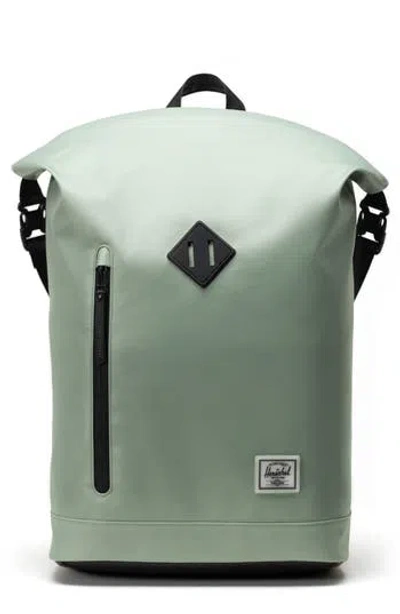 Herschel Supply Co . Roll Top Backpack In Green